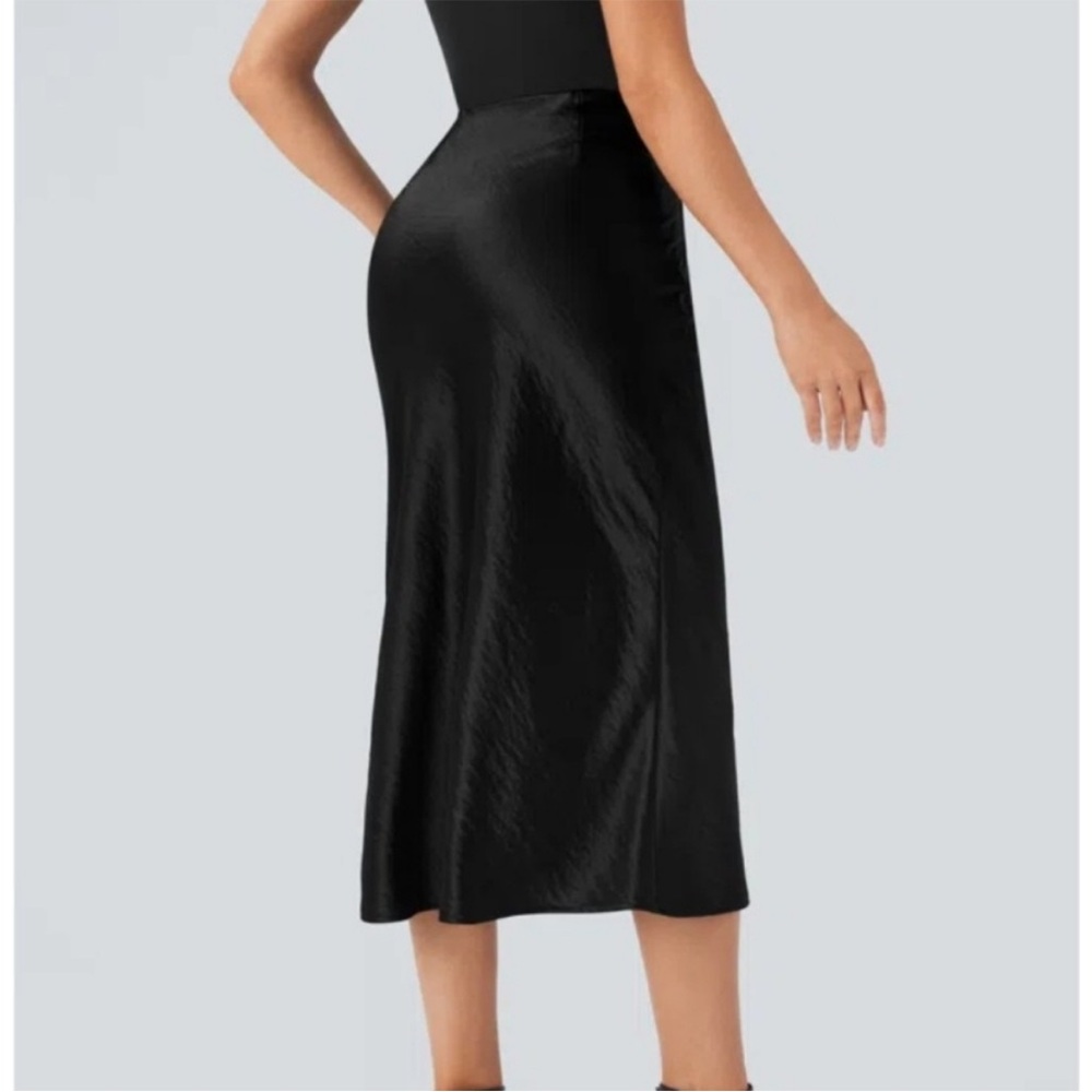 Nasty Gal Collection Black Midi Skirt - Picture 2 of 7